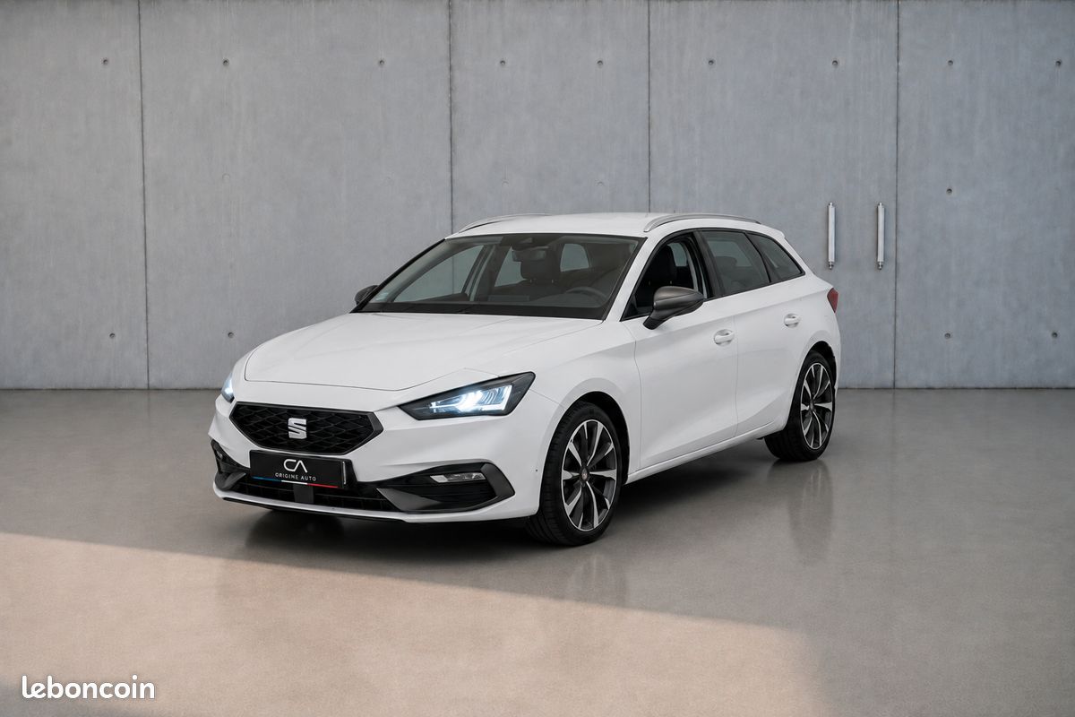 Seat leon sportstourer 1.5 tsi 150 fr – beatsaudio – caméra – attelage – hayon électrique – première main – tva récupérable (image 2)