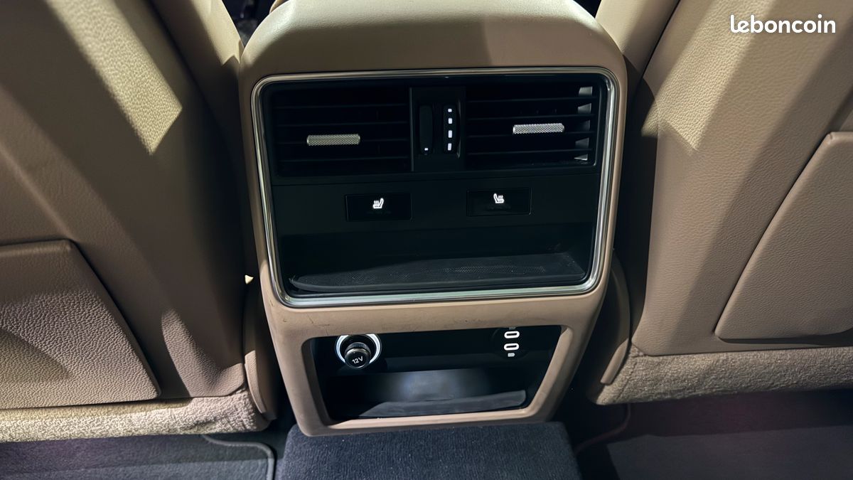 Porsche cayenne coupe 3.0 l 462 ch bva8 TVA Récupérable v6 e-hybrid platinium chrono camera carplay attelage garantie 12 mois reprise possible (image 9)