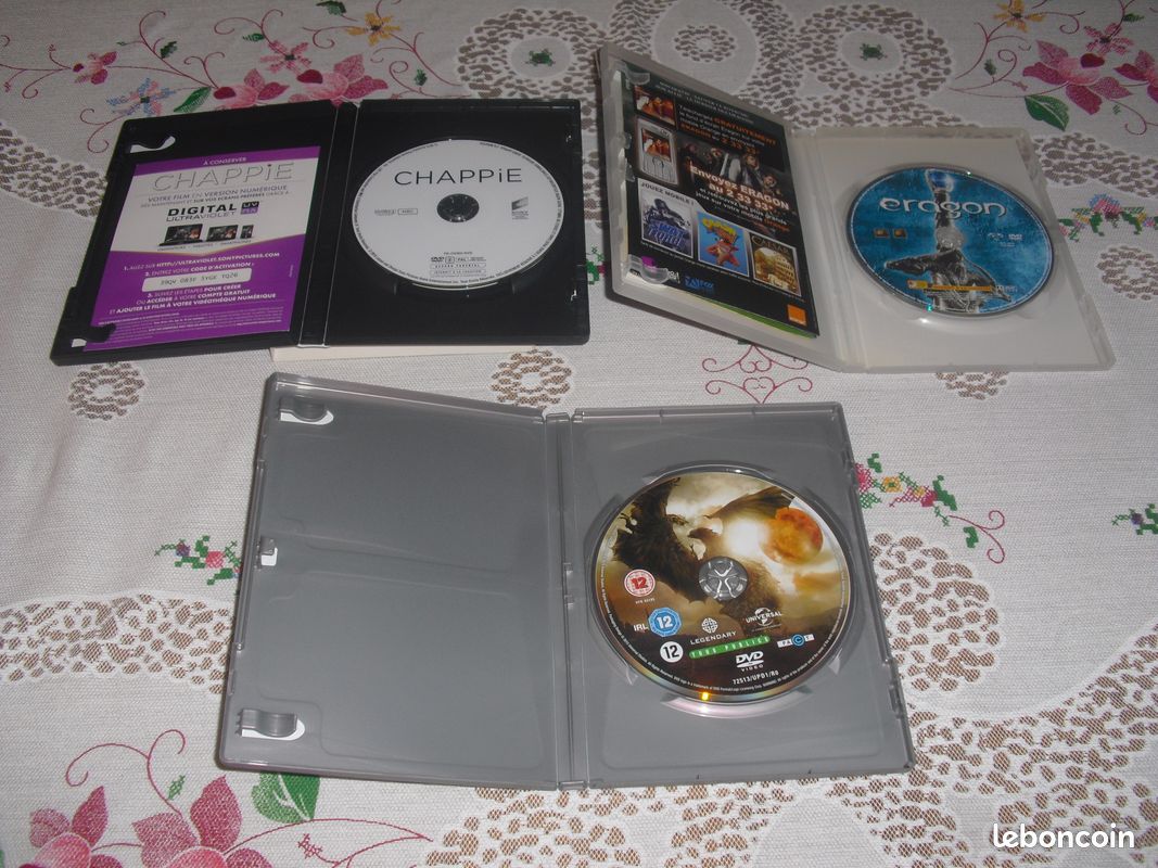 101 - Lot de 3 DVD Chappie/Eragon/Le 7ème fils (image 2)