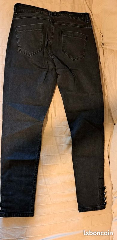 Jeans NafNaf noir 40 (image 2)