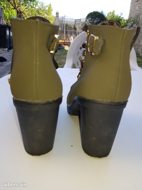 Bottines kakis (image 3)