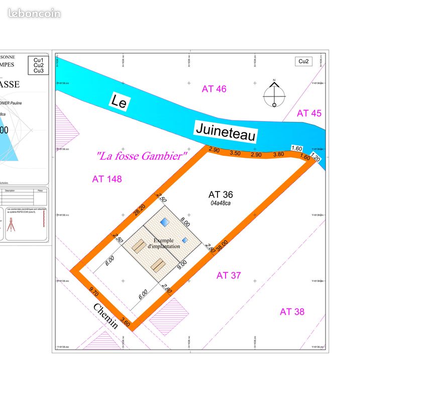 Terrain 448 m² Étampes (image 2)