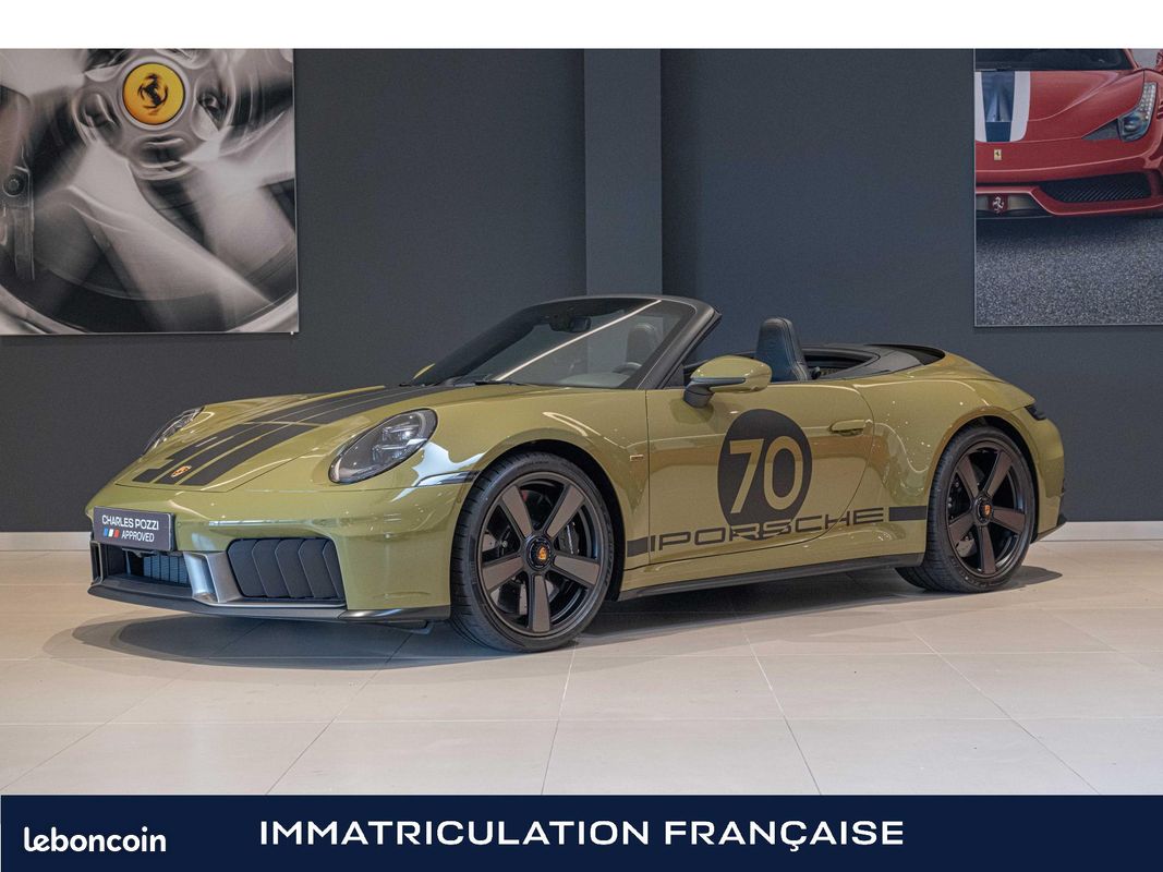 Porsche 911 gts cabriolet type 992.2 spirit 70 - 3.6 541 ch pdk (image 1)