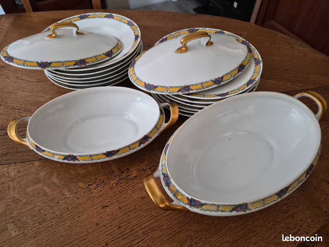 Service de table porcelaine de limoges (image 2)
