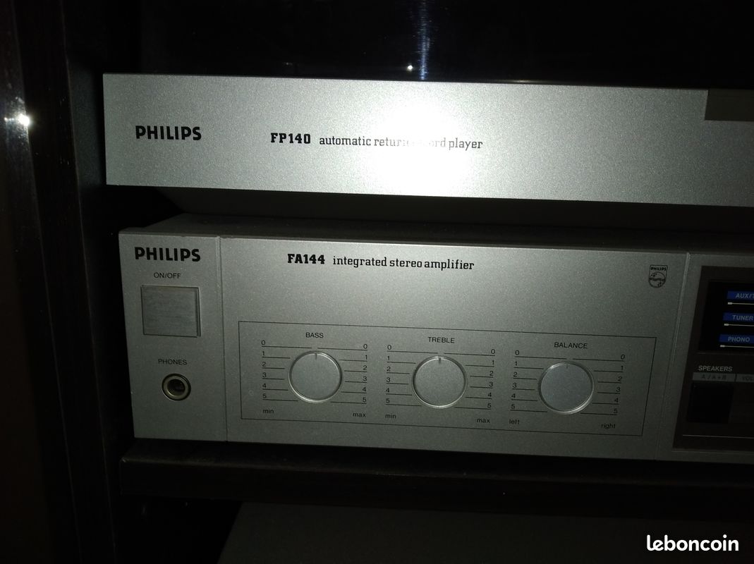 Chaîne Hi-fi Vintage Philips / Radiola - État Neuf, Jamais Servi