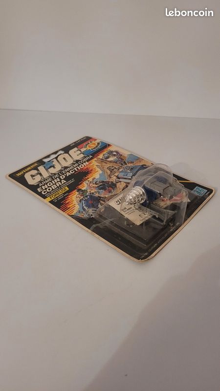 GI Joe Cobra - Engin D'action Cobra Foreuse - Hasbro 1987 - NEUF Sous Blister (carte Abîmée)