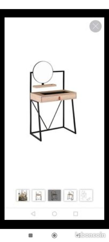 Meuble coiffeuse Neuf style industriel (image 2)