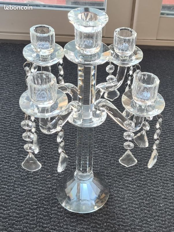 1 chandelier cristal-verre (image 3)