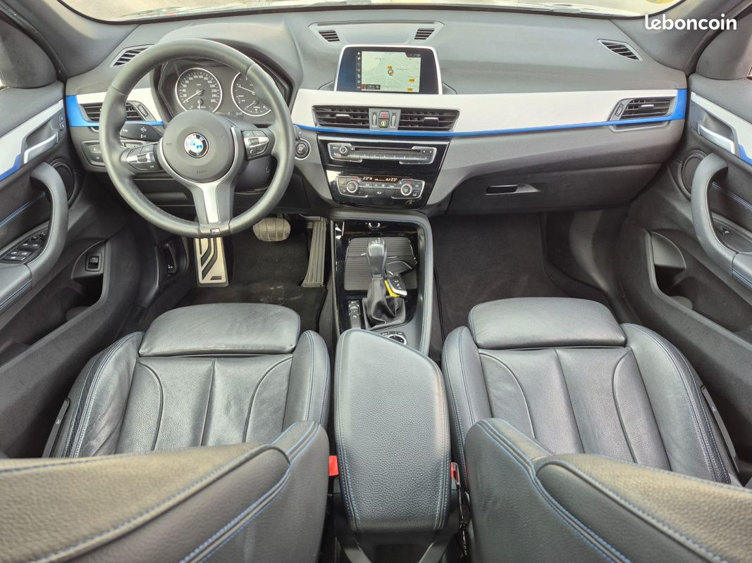 BMW X1 (F48) 18d sDrive 2.0L d 16V Steptronic 150 cv Boîte auto Pack M / Sport Design 2017 (image 2)