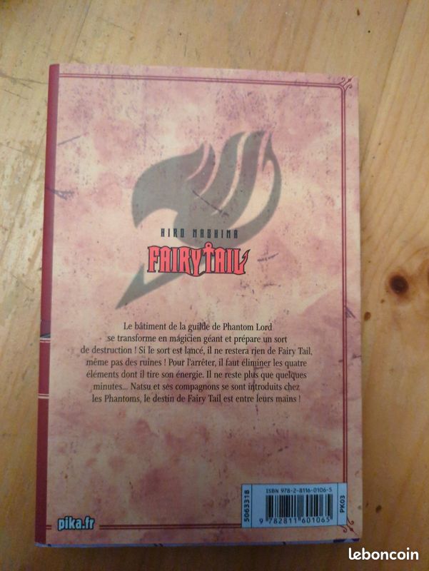 Manga Fairy Tail tome 8 comme neuf (image 3)