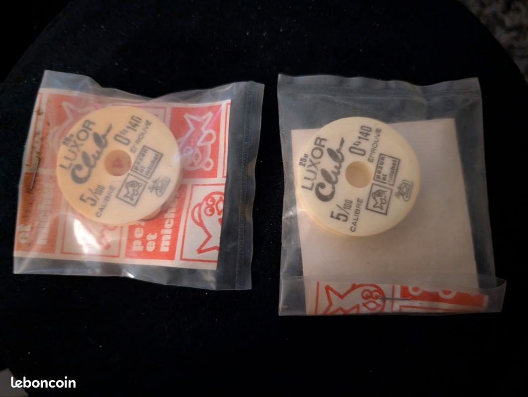 Moulinet Ancien LUXOR N*3 Mer Et Saumon Dans Sa Boite + Acce Brusque 12360