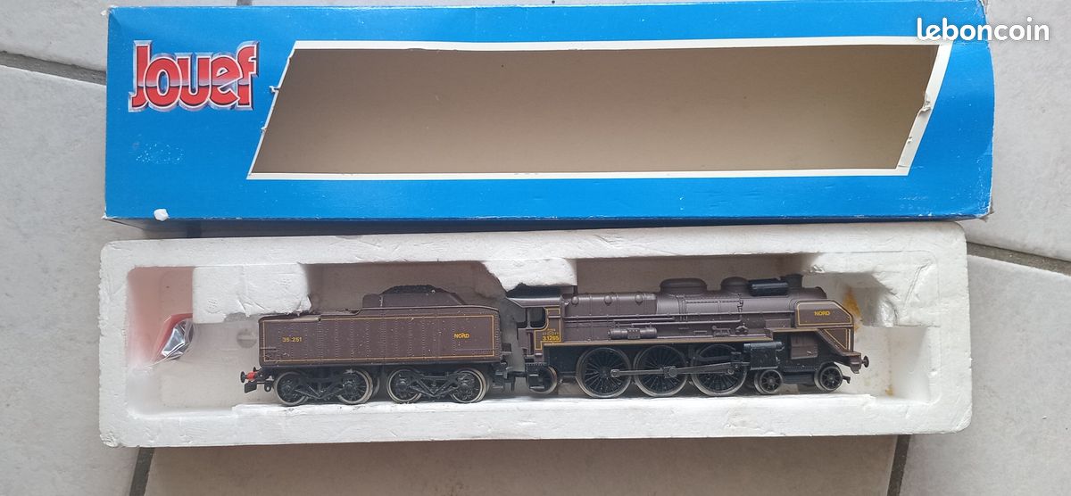 Locomotive Vapeur Jouef Pacific 231 C 60 – HO, Vintage, éclairage Fonctionnel