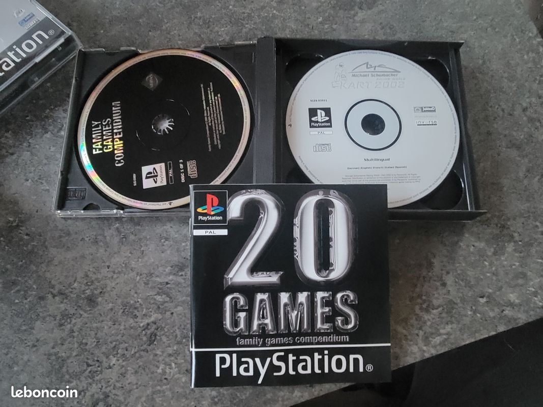 Family Game Compendium - Jeu PS1 Rétro Multi-jeux Familles | Occasion état Correct