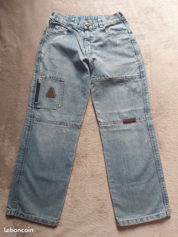 Jeans Bleu Clair Garçon (image 1)