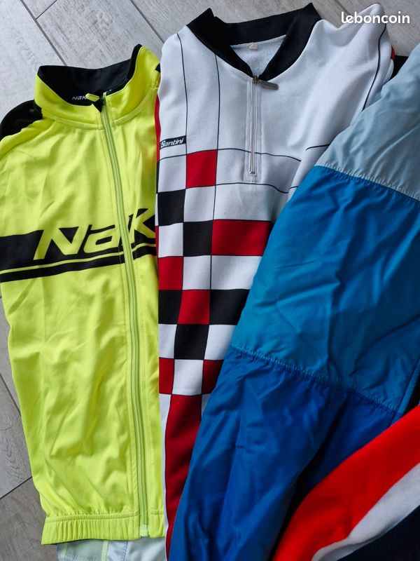 Lot maillots blousons cyclisme (image 4)