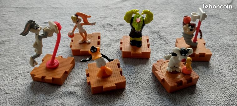 Lot De Figurines Vintage McDonald's Space Jam - Happy Meal (neuves, Collection)