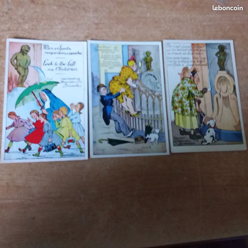Cancale - Dessin humoristique en couleurs de Cancale (dessinateur