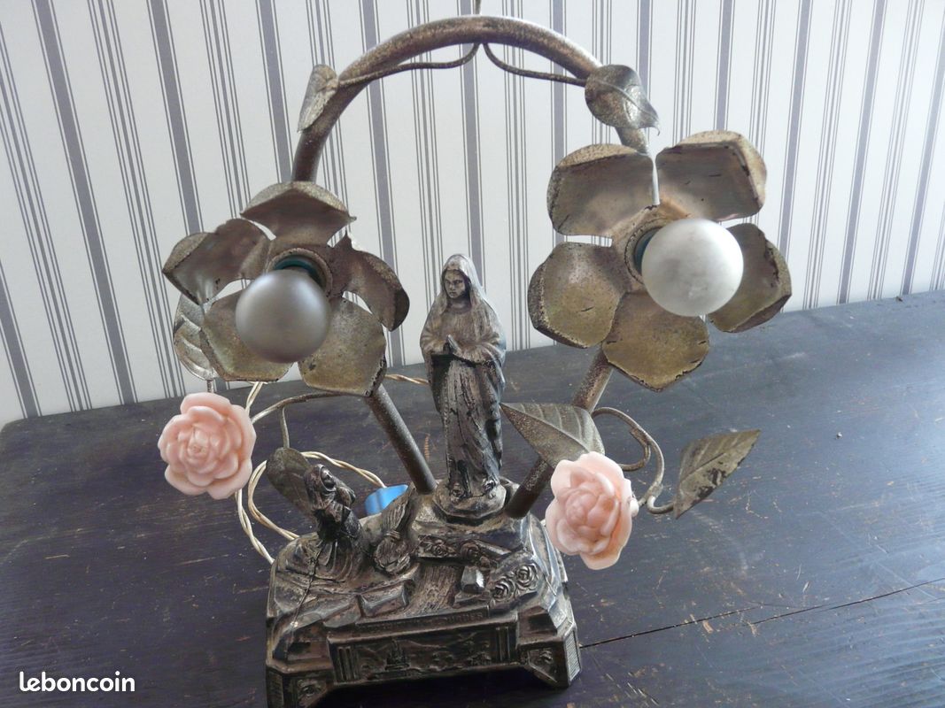 Boite a musique apparition de lourdes vintage (image 1)