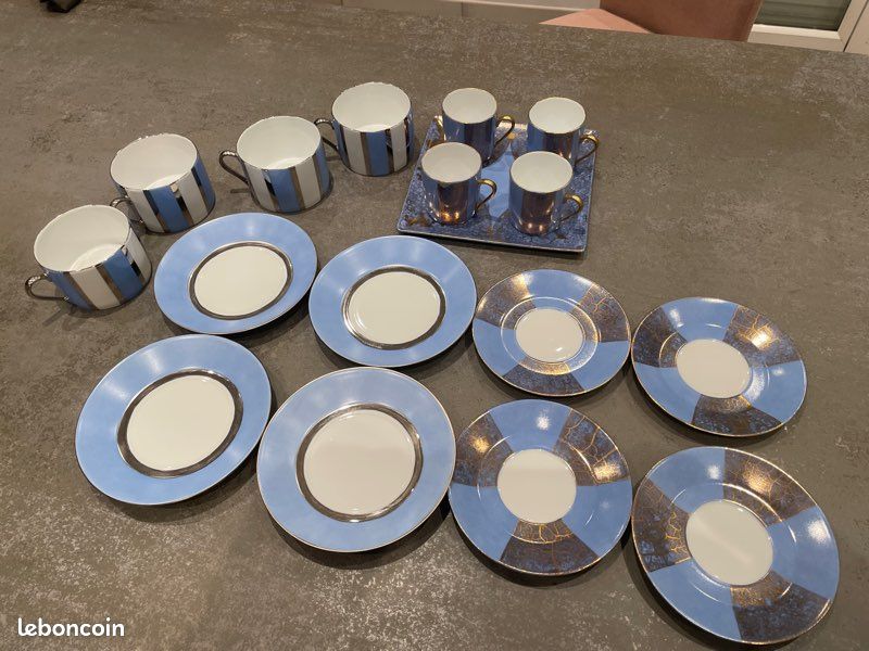Service à café/thé porcelaine de limoges (image 2)