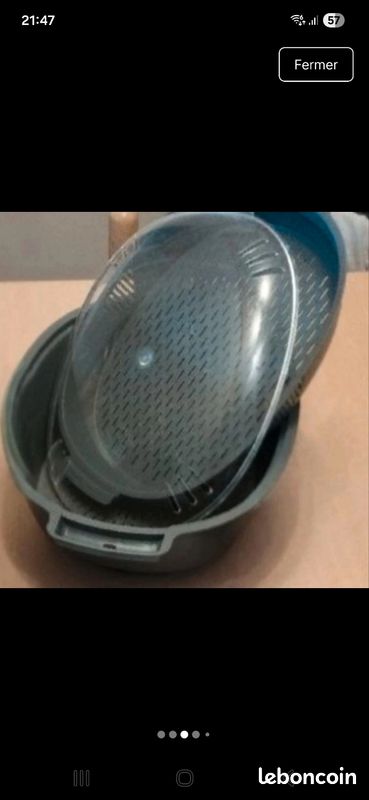 Compact cook. Le grand panier vapeur xxl et le petit compatible tout modèle (image 4)
