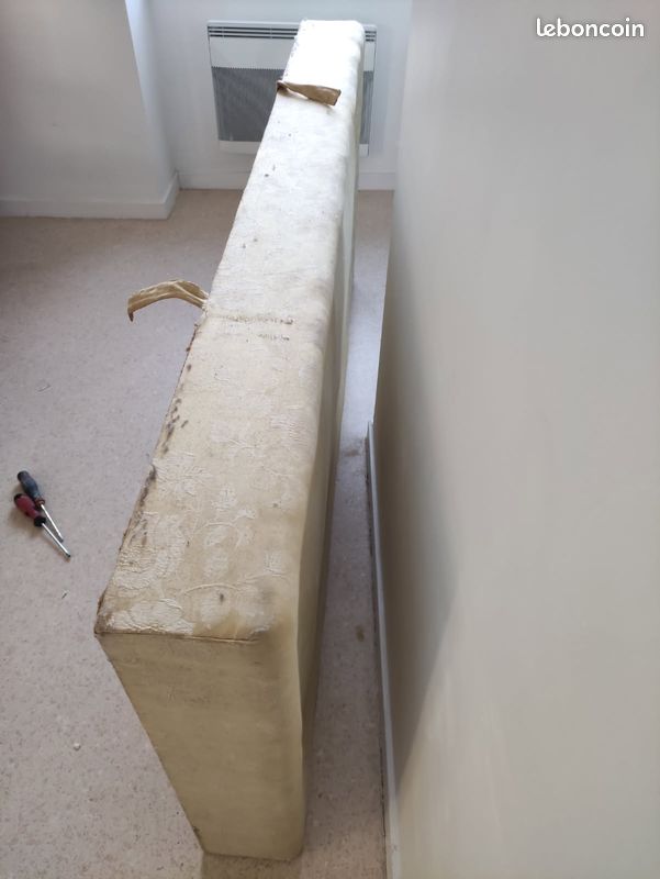Lit ancien en bois possible banquette (image 2)