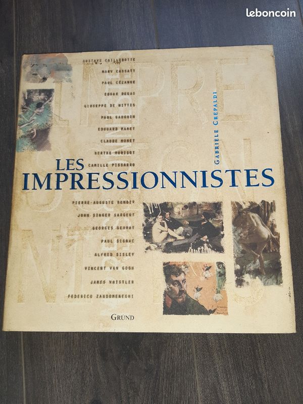 Livre les impressionnistes (image 1)