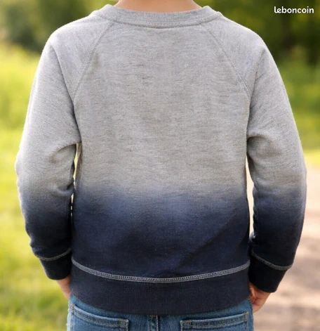 T-shirt Garçon Blue Zoo - Gris - Taille 7-8 Ans - Encolure Ronde - Occasion
