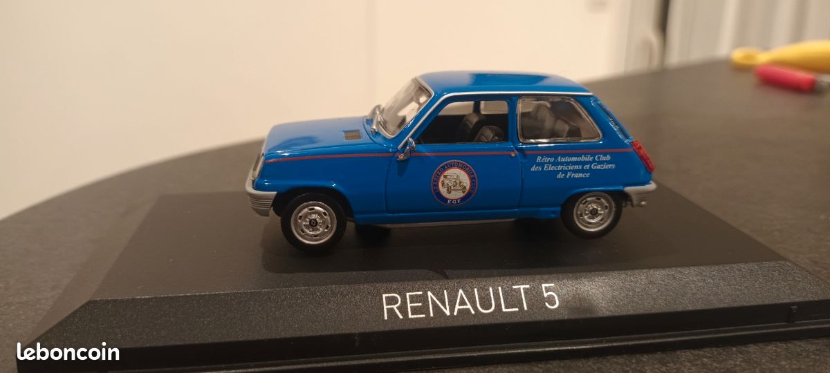 Renault 5 edf gdf rac egf 1/43 - Collection