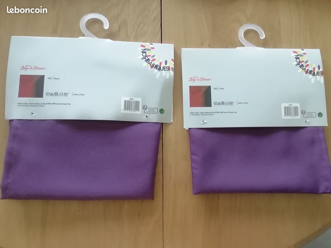 Lot de 6 serviettes de table neuves. 40x40 cm. Parme. 2 euros le lot. Secteur Conforama (image 2)