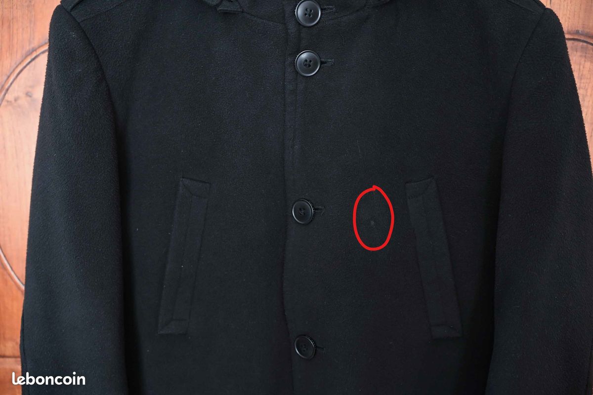 Devred veste longue noire. Taille M (image 7)