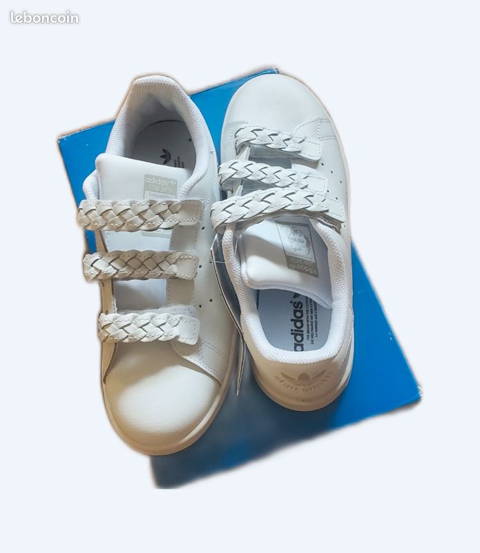 Chaussure Adidas Stan Smith Tresse Femme Baskets Stan Smith