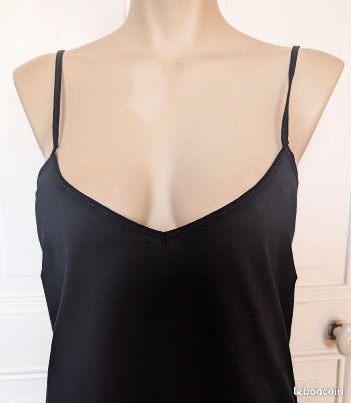 Robe Lise Charmel Noire à Fleurs - Taille Classique Femme - Neuve Avec étiquettes