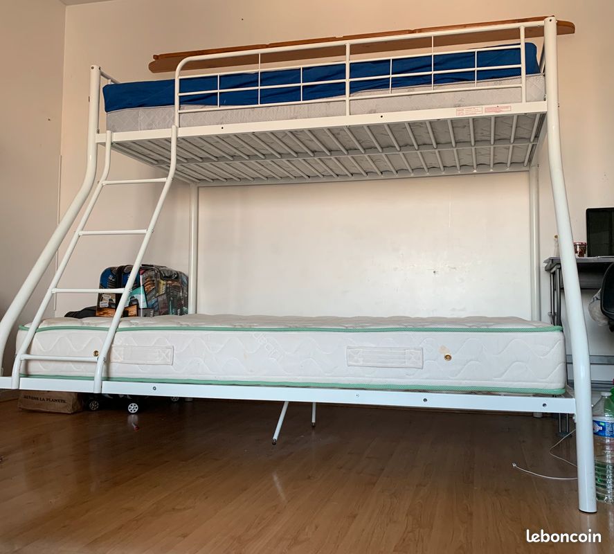 Lit superposé avec matelas (image 2)