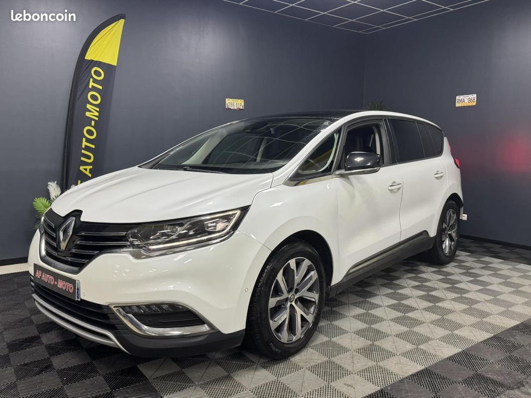 RENAULT ESPACE 1.6 Energy dCi - 160 - BV EDC 2017 V Intens PHASE 1 (image 1)