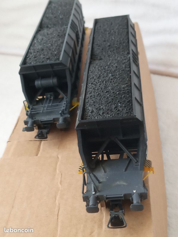 Smcf Metal 1 Caisse Tremie Stemi + 2 Wagons Vendus En L'Etat 35