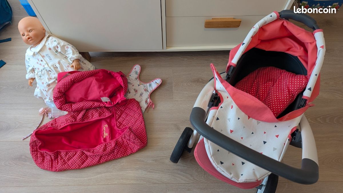Ensemble bébé corolle 36cm avec sa poussette (image 2)