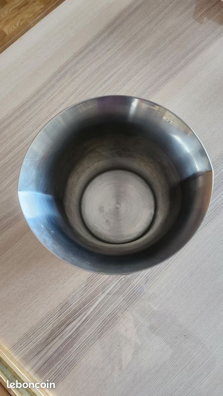 Seau à Champagne Guy Degrenne - 21 Cm - Fabriqué En France - Bon état