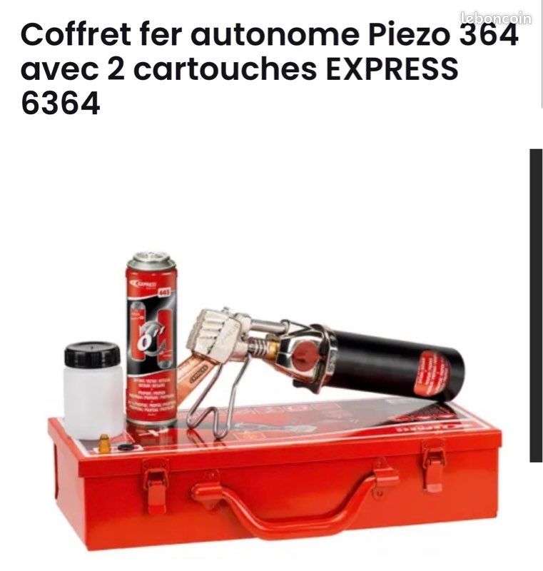 Coffret fer couvreur autonome piezo GUILBERT - 6364 (image 1)
