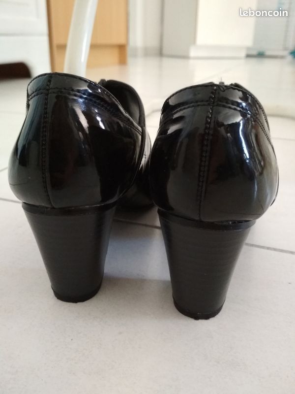 Chaussures vernis été noires (image 8)