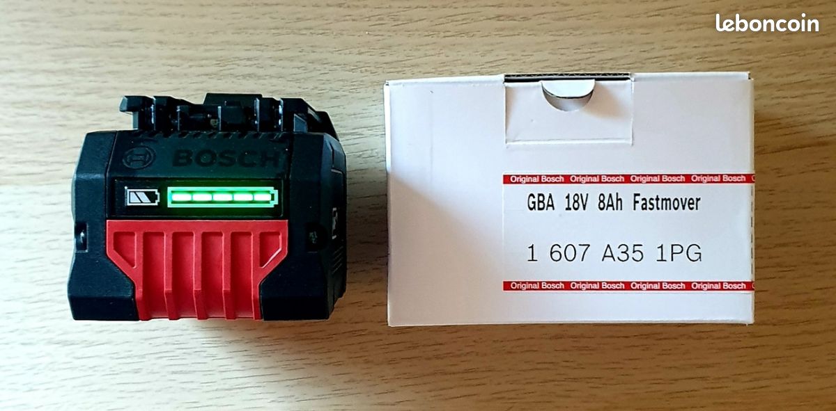 Batterie bosch 18v procore + 8ah neuve (image 3)