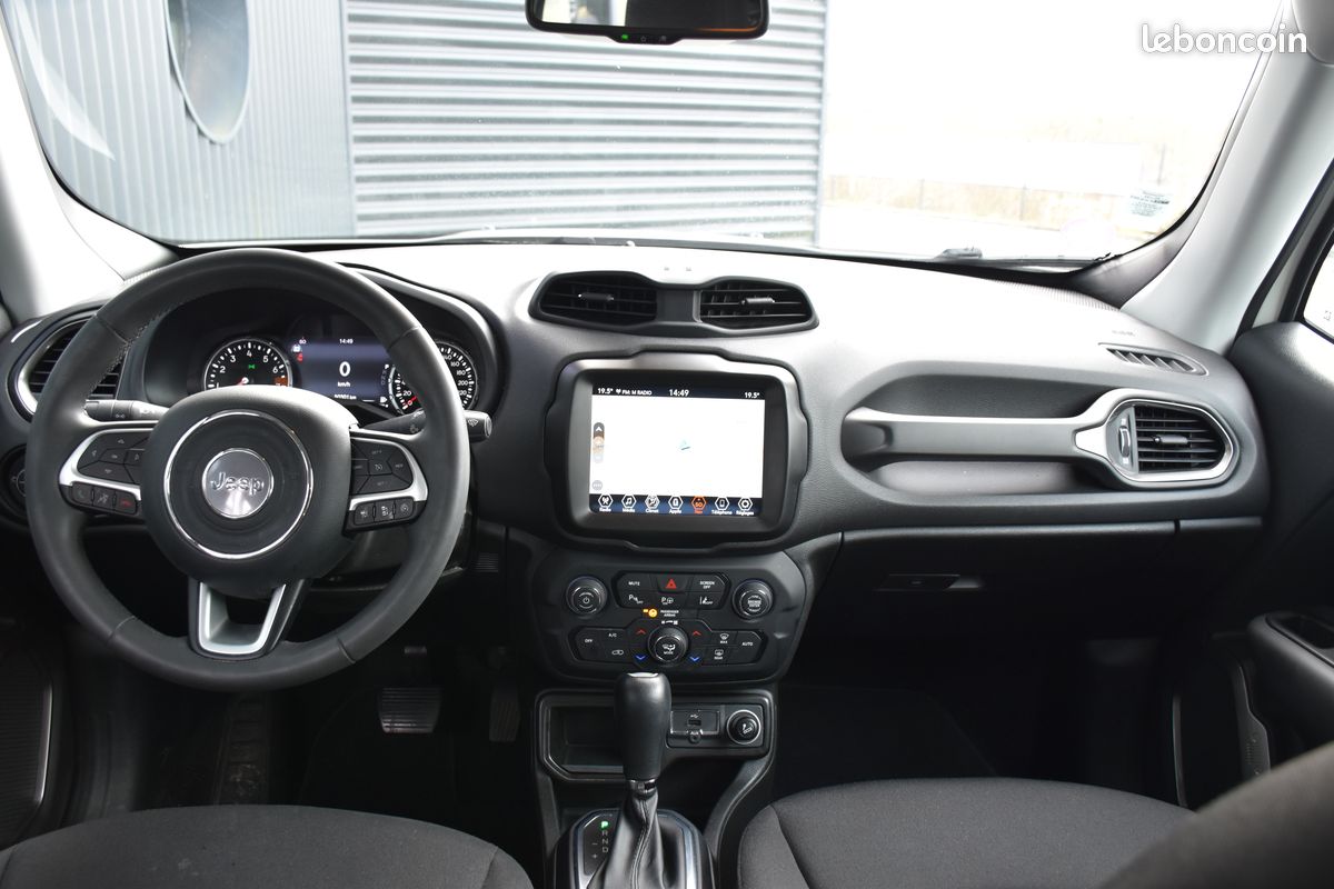Jeep Renegade e-Hybrid BVA • 1ère Main • Caméra • LED • Garantie (image 11)