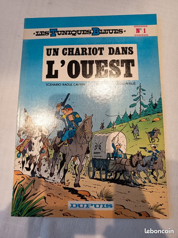 Les Tuniques Bleues: Un chariot dans l'ouest (image 1)
