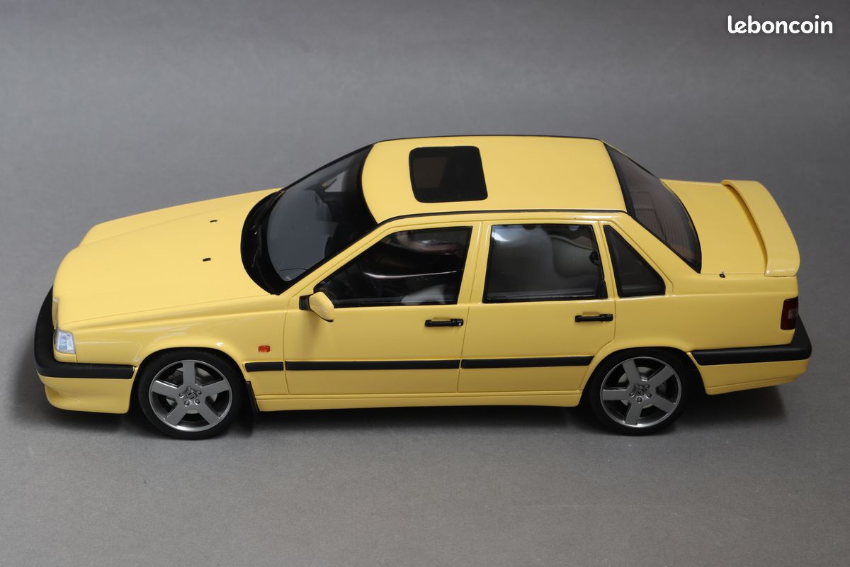 Volvo 850 T-5R Cream Yellow 1996 1/18 Otto Ottomobile (image 16)