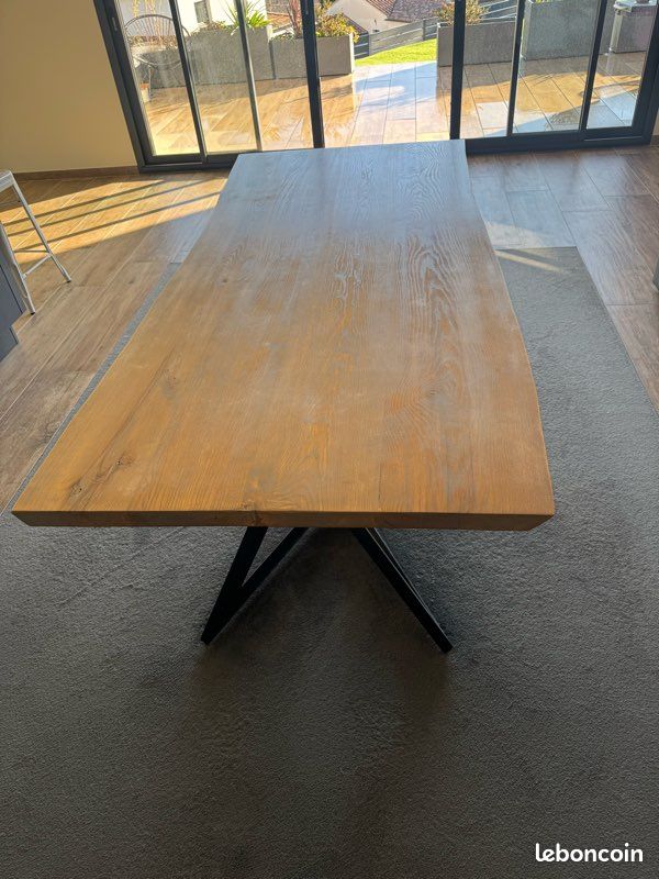 Table repas en bois (image 3)
