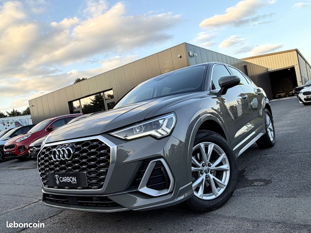 AUDI Q3 SPORTBACK 35 TFSI 150 ch S tronic 7 S line 1ère MAIN/CUIR/NAVI MMI/FULL LED/CAMERA/ACC/HISTORIQUE COMPLET/GAR (image 1)