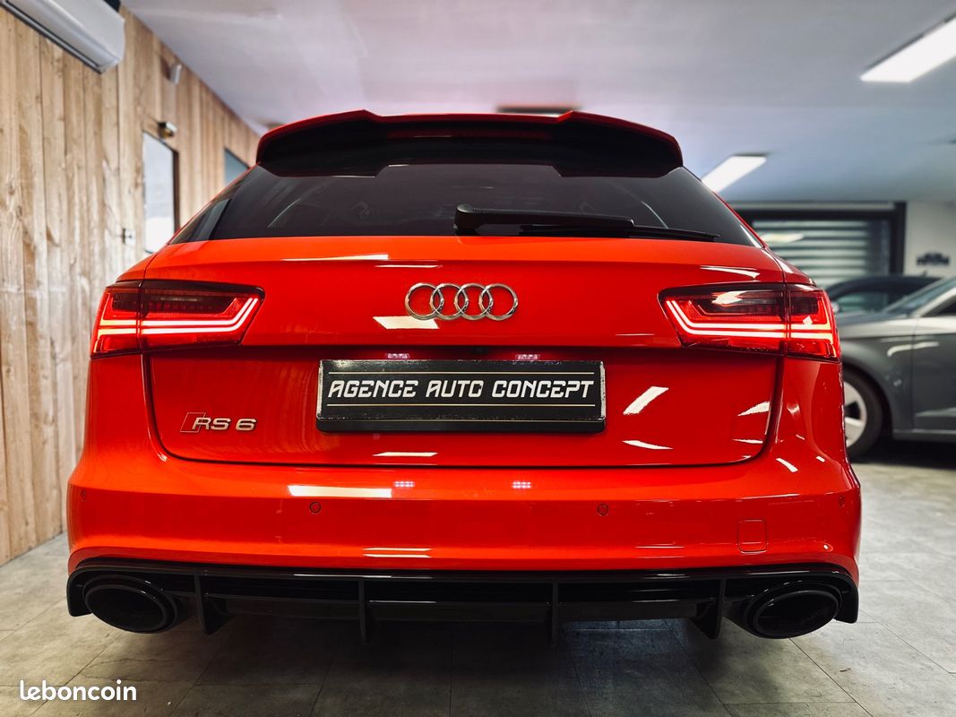 Audi RS 6 4.0 TFSI 560CH QUATTRO + ECHAPPEMENT RS + SOUND BOSE + ENTRETIEN CONSTRUCTEUR + SIEGES CHAUFFANTS/ELECTRIQUES + GARANTIE 12 MOIS (image 5)