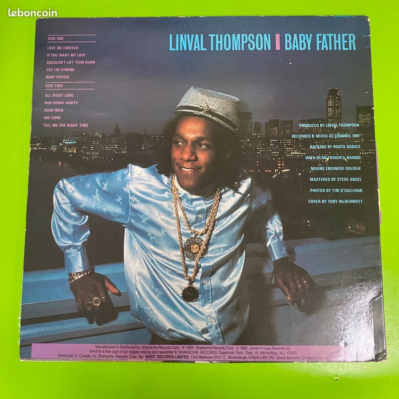 Vinyl Linval Thompson - Baby Father (image 2)
