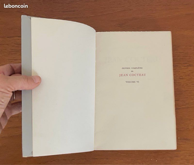 Jean Cocteau – Œuvres complètes Volume VI – Éditions Marguerat (image 2)