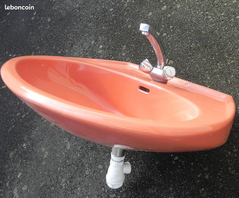 Lavabo de salle de bain avec colonne (image 2)