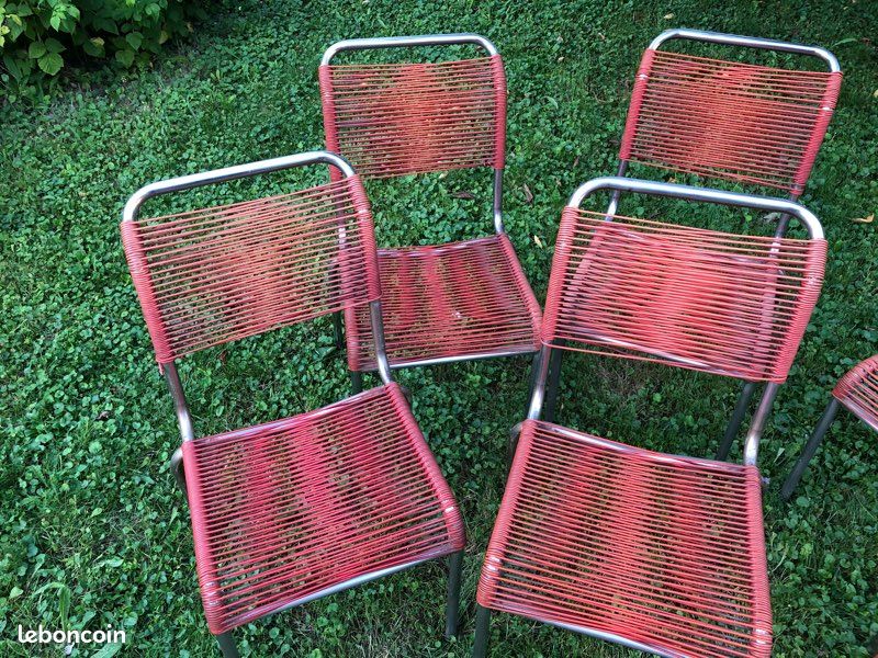 Lot de 6 chaises scoubidou (image 2)